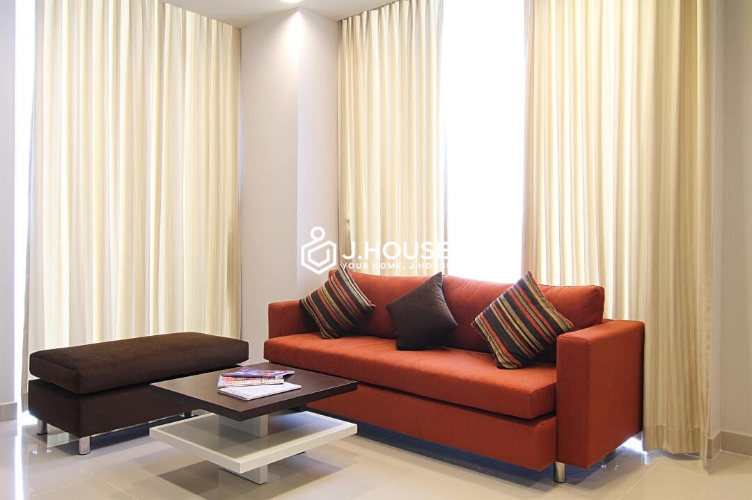 Modern 1 bedroom apartment for rent at Mayfair Suites, District 1, HCMC-1