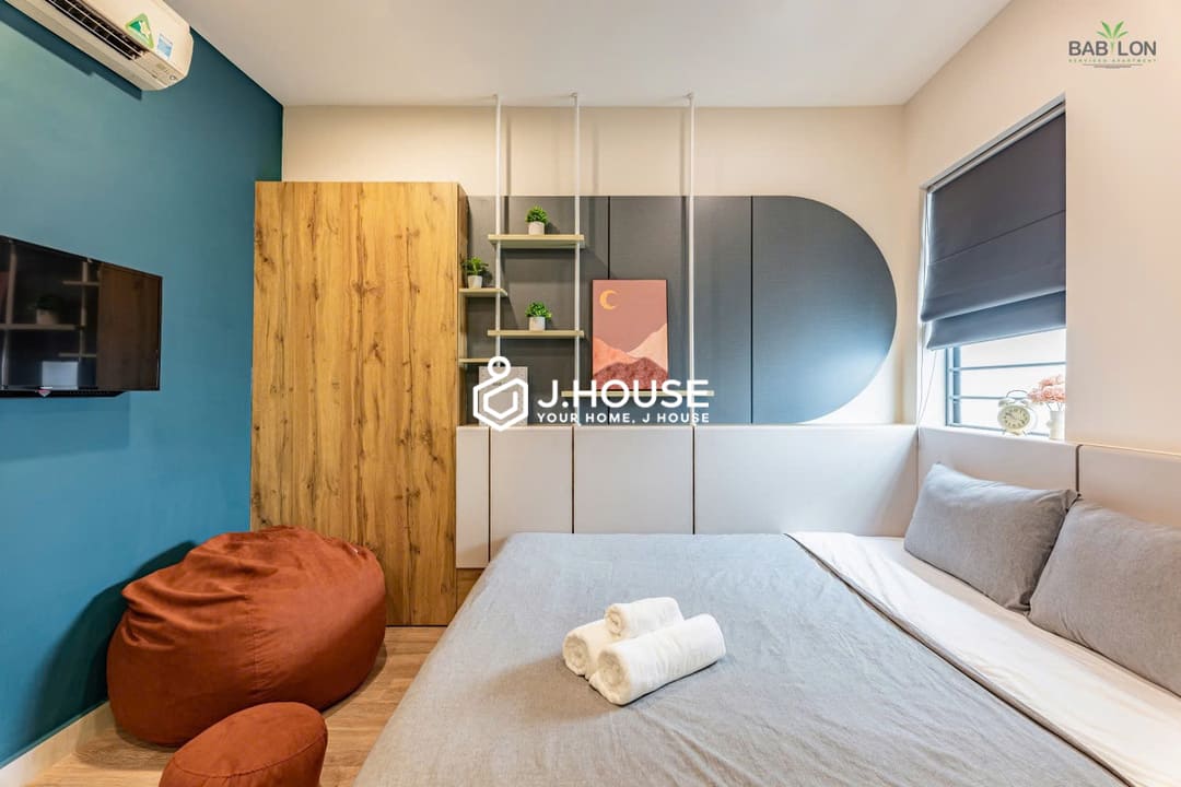 Modern studio apartment for rent in District 1 - Babylon Garden