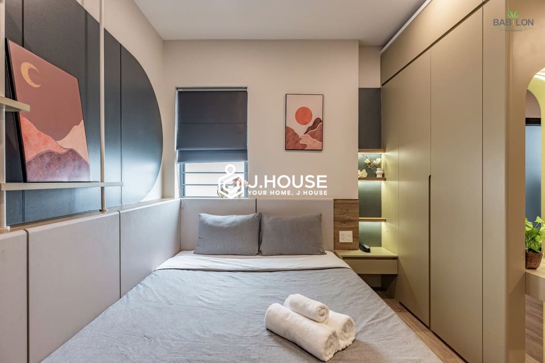 Modern studio apartment for rent in District 1 - Babylon Garden