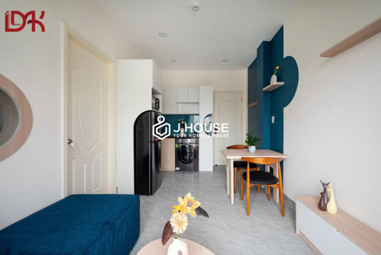 New 1BR Apartment with Balcony for Rent at DKA Home Bui Dinh Tuy 4 New 1-br apartment for rent in Binh Thanh District - DKA Home Bui Dinh Tuy