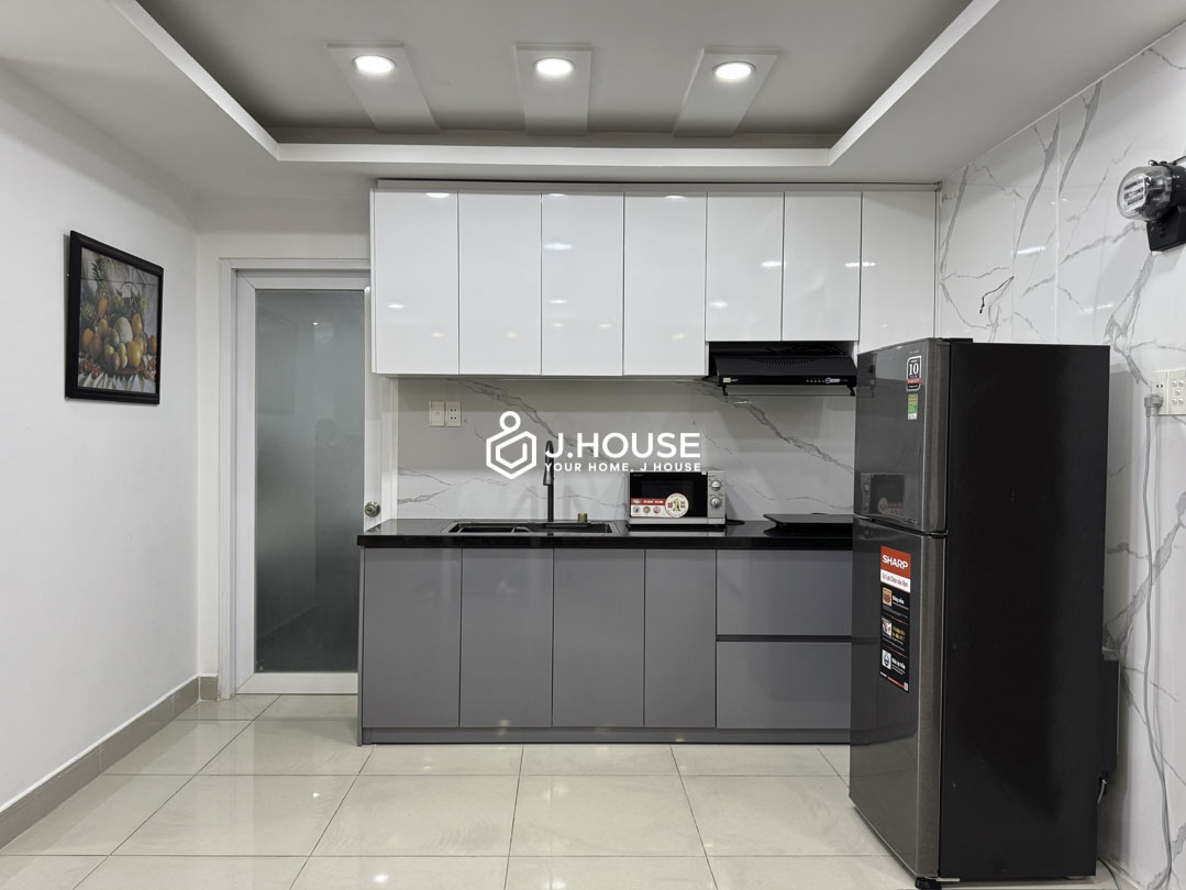 Quite & Bright 1-BR with Balcony Binh Thanh - Phuong Apartment-7