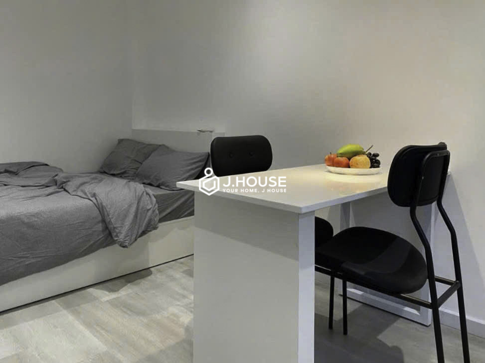 Rent Cozy & Quiet Studio on Nguyen Huu Canh Street, Binh Thanh Lagom-0