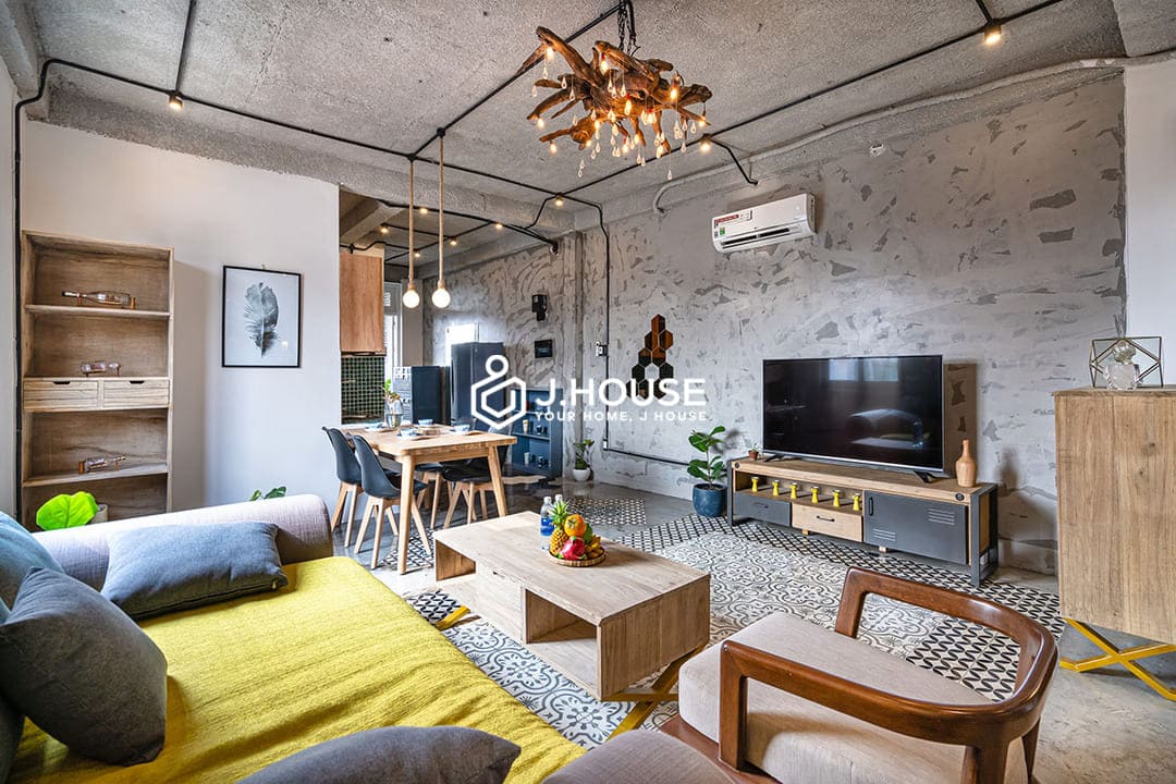 Rooftop 1br for rent in District 1, HCMC- Place In Saigon Apartments