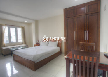 Studio apartment for rent with balcony in Binh Thanh District, HCMC