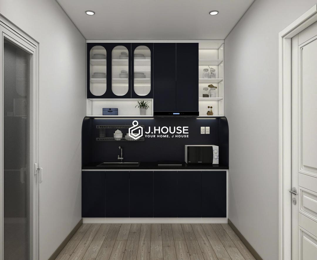 Stylish Studio with Partition, Private Washer & Balcony in Binh Thanh-5