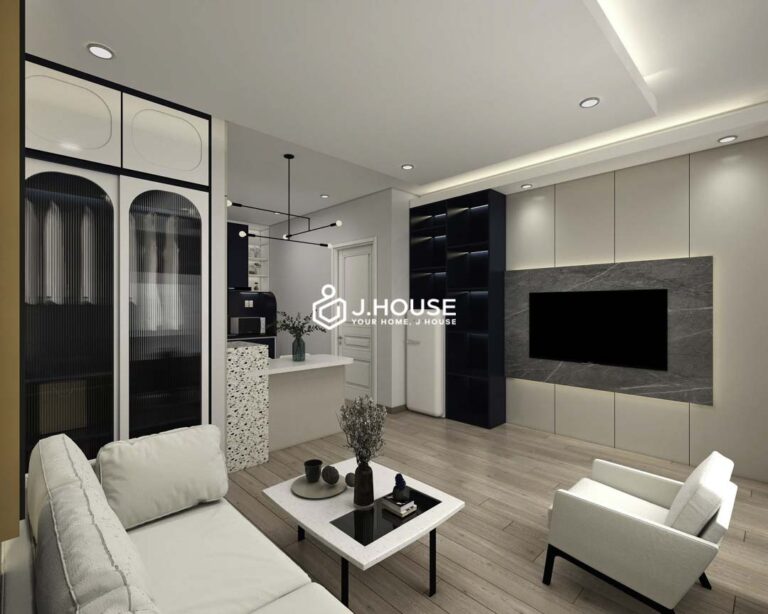 Stylish Studio with Partition, Private Washer & Balcony in Binh Thanh