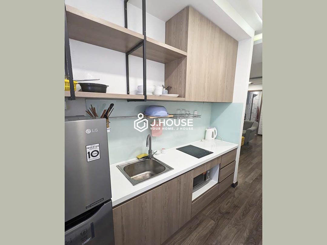 Unique 60m2 Studio with Separate Living Zone on Nguyen Gia Tri-9