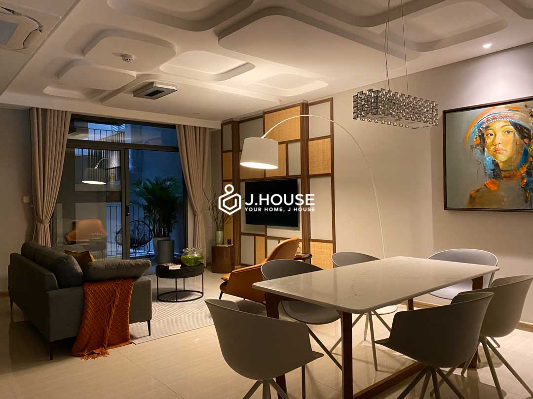 2BR Apartment for Rent with Pool & Gym at Luxone Little Thao Dien