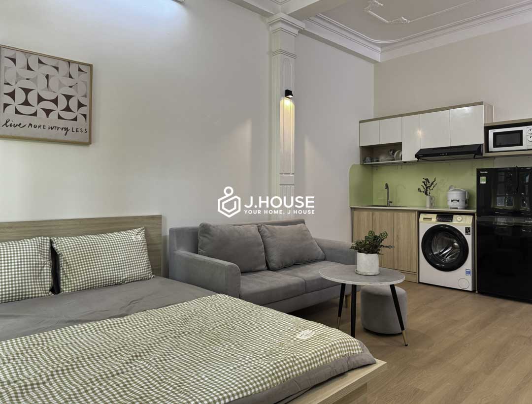 Bright Studio for Rent in Binh Thanh - Minh Long Apartment-11