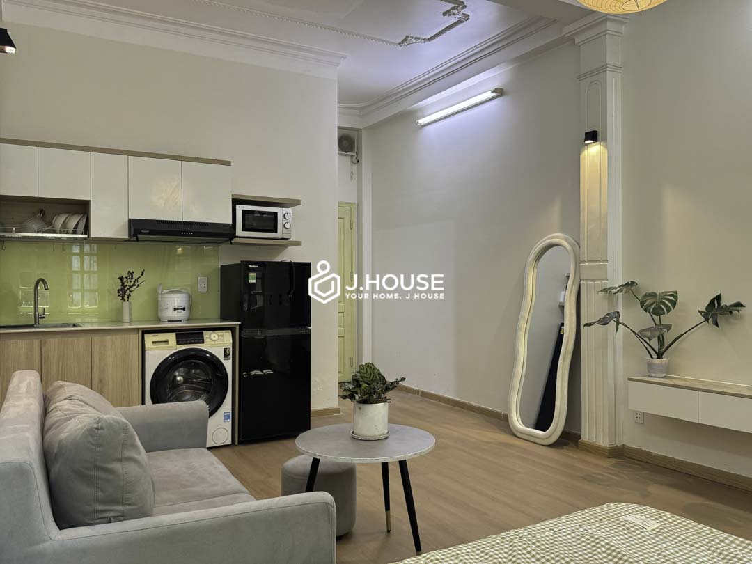 Bright Studio for Rent in Binh Thanh - Minh Long Apartment-12