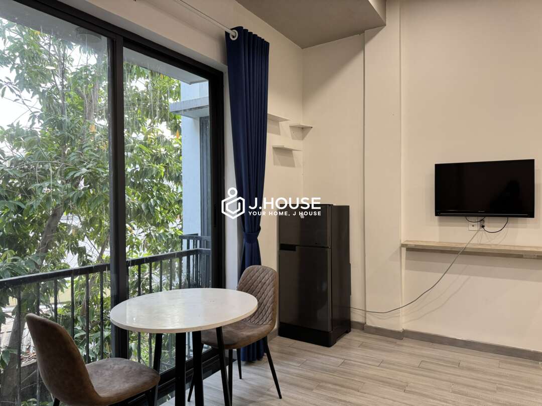 Bright Studio with Garden View Studio in District 3 - Damara Apartment-0_result