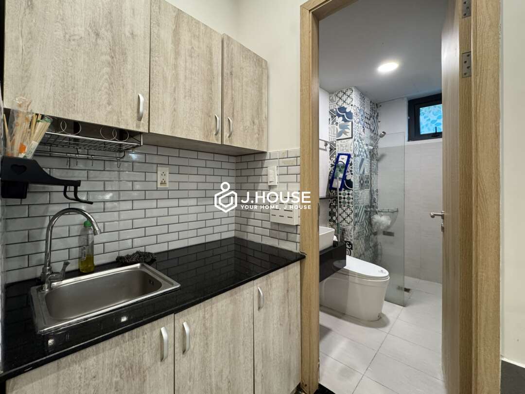 Bright Studio with Garden View Studio in District 3 - Damara Apartment-7_result