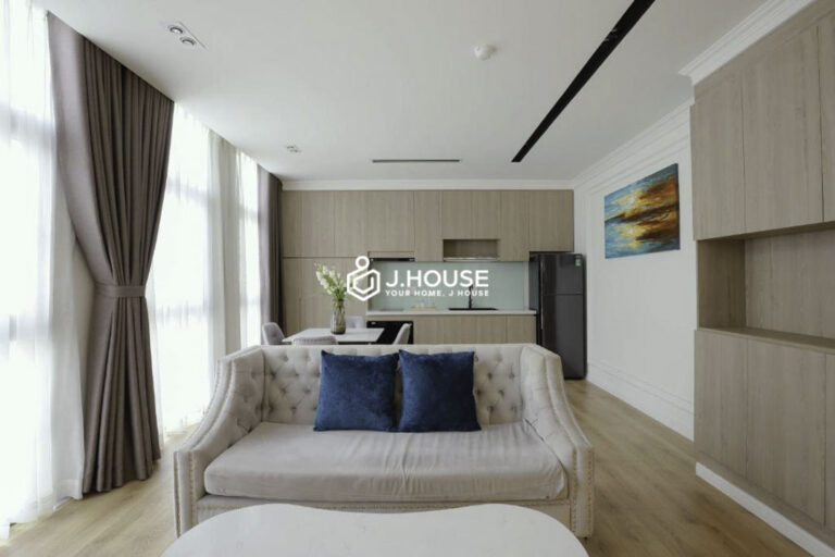 Deluxe 1BR for Rent in Phu Nhuan with Bathtub - S Home Apartment by DDH 1 Deluxe 1BR for Rent in Phu Nhuan with Bathtub - S Home Apartment by DDH