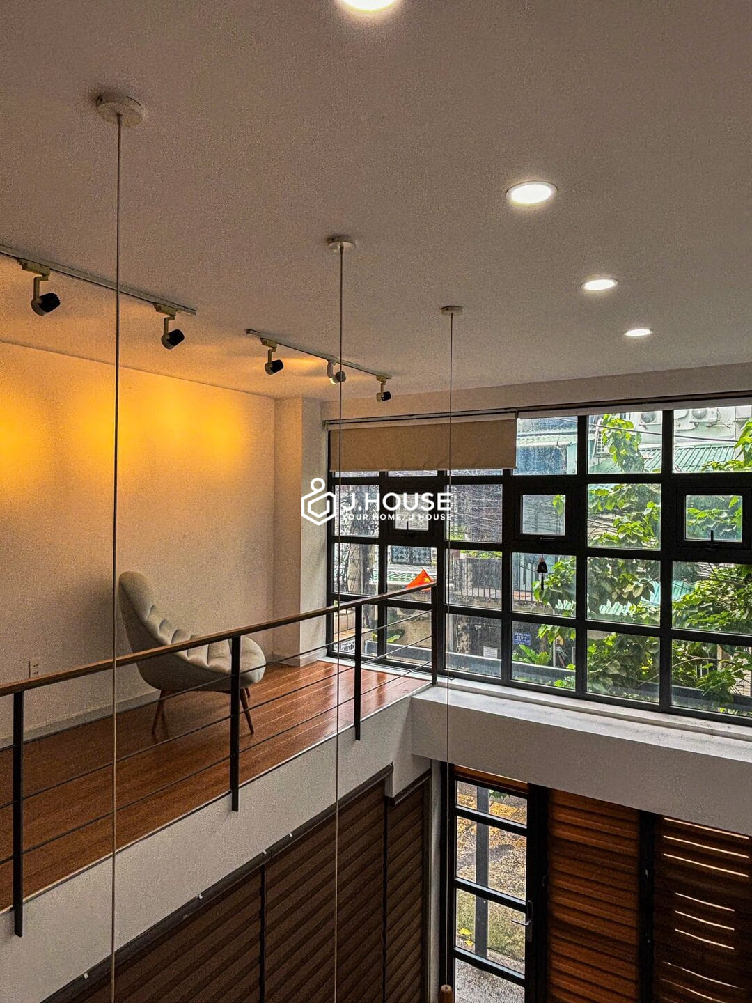 High-ceiling 1-bedroom duplex apartment at SGHomes Binh Thanh