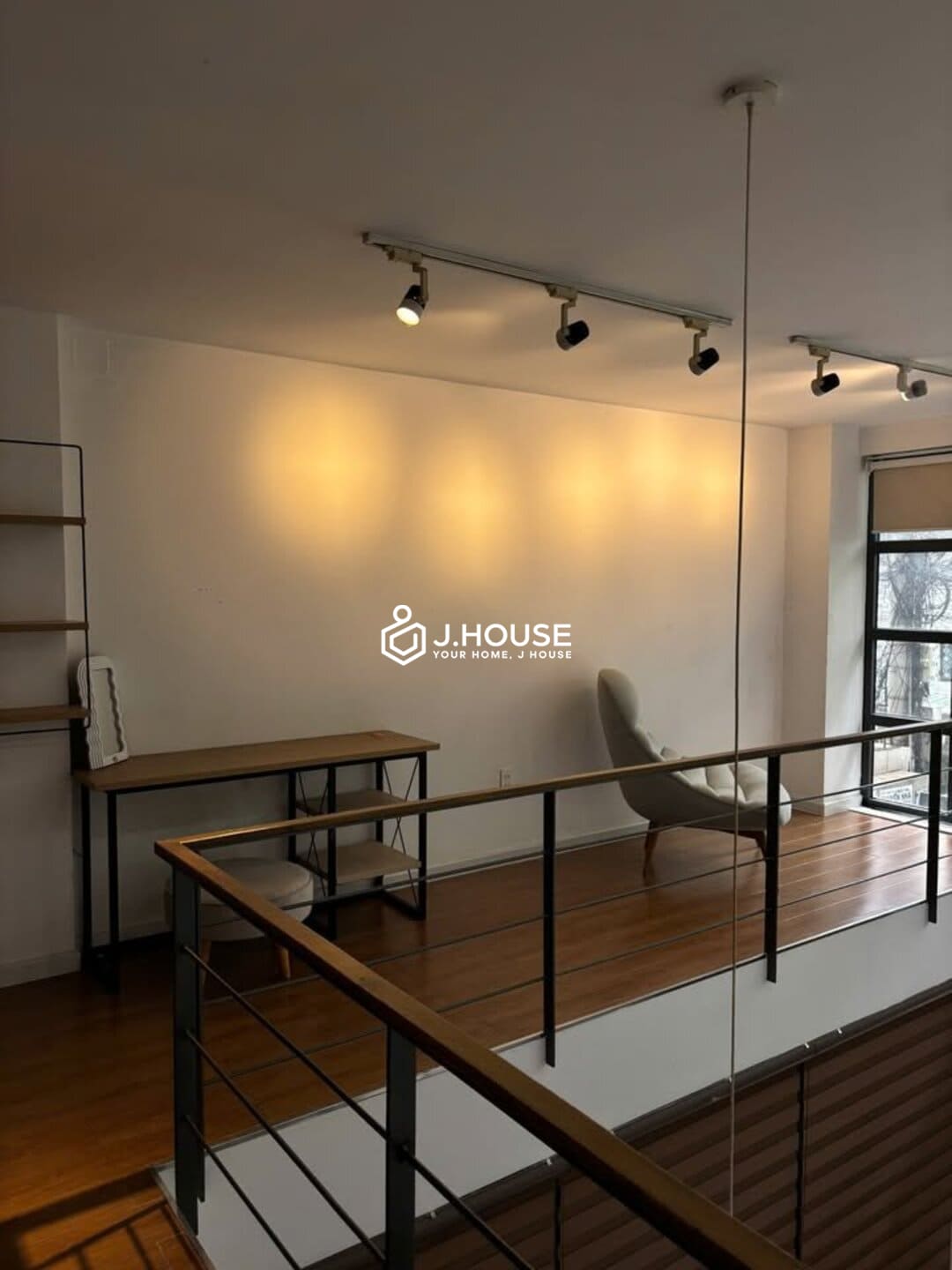 High-ceiling 1-bedroom duplex apartment at SGHomes Binh Thanh