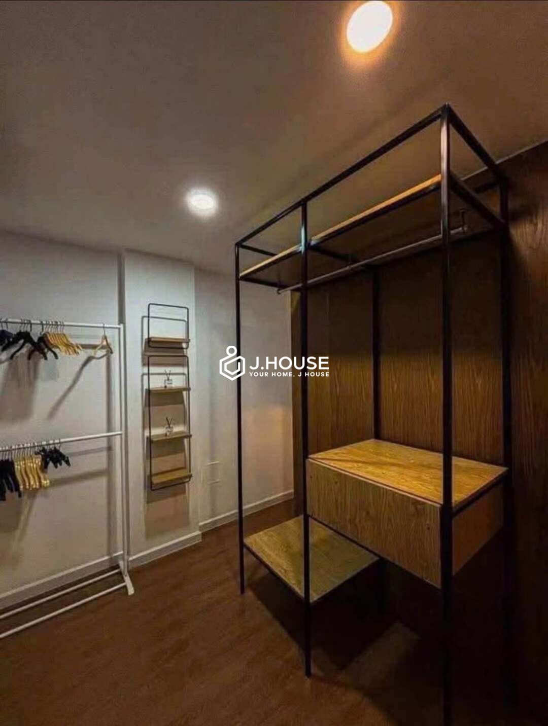 High-ceiling 1-bedroom duplex apartment at SGHomes Binh Thanh