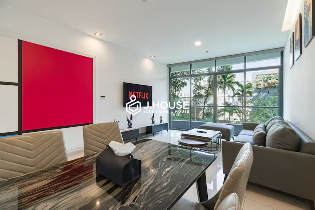 Modern 1-br apartment for rent at City Garden - Boulevard Tower