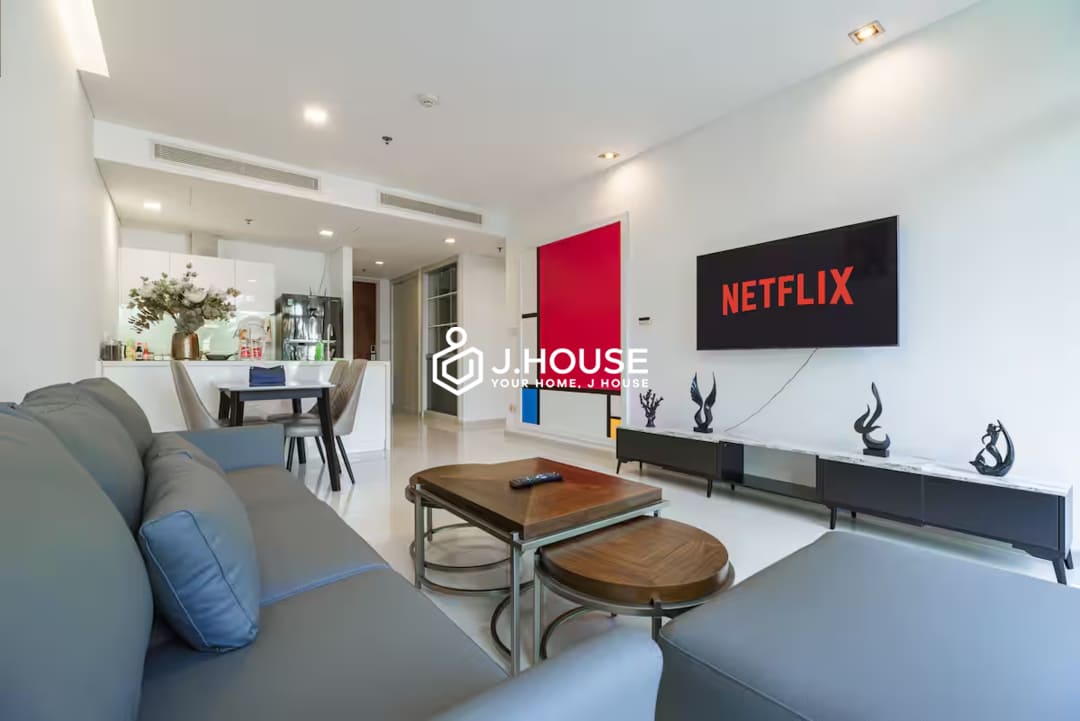 Modern 1-br apartment for rent at City Garden - Boulevard Tower