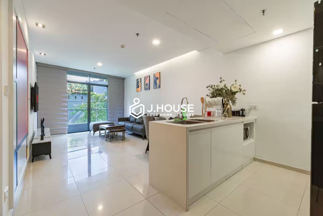 Modern 1-br apartment for rent at City Garden - Boulevard Tower