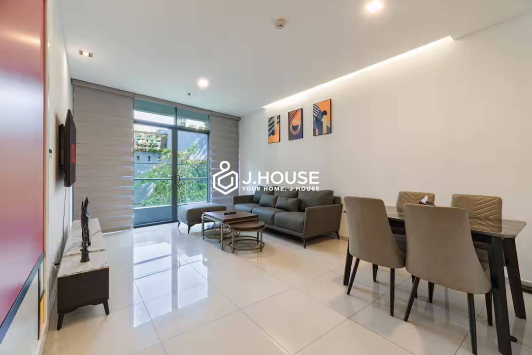 Modern 1-br apartment for rent at City Garden - Boulevard Tower