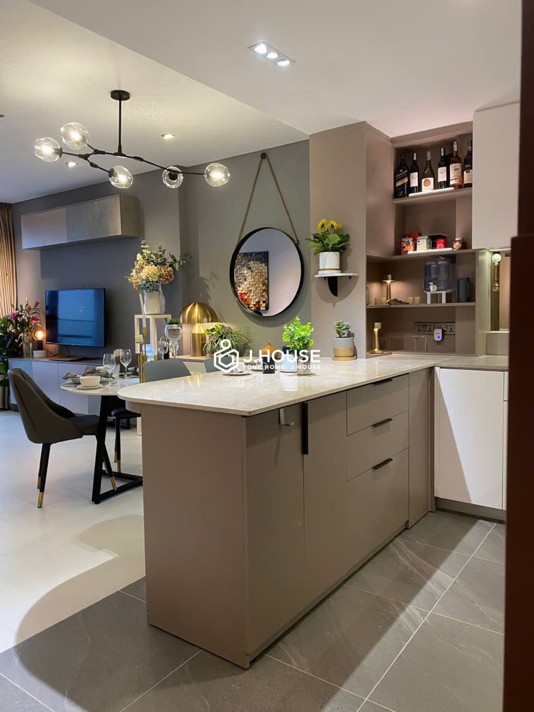 Modern 1BR at City Garden Binh Thanh, HCMC