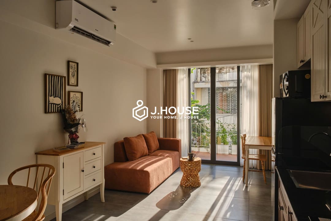 Modern 1br apartment for rent in Phu Nhuan District, HCMC- H-House