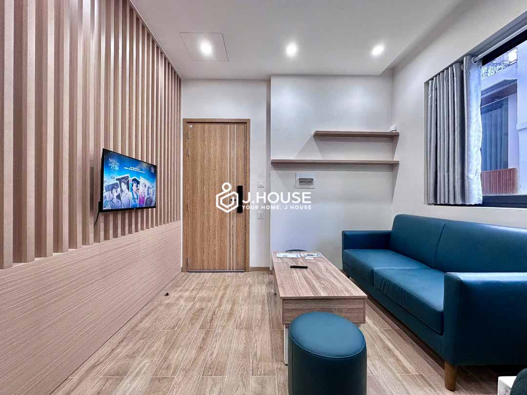 Modern Studio with Private Laundry & Skywell Balcony - ACE Phu Nhuan-1