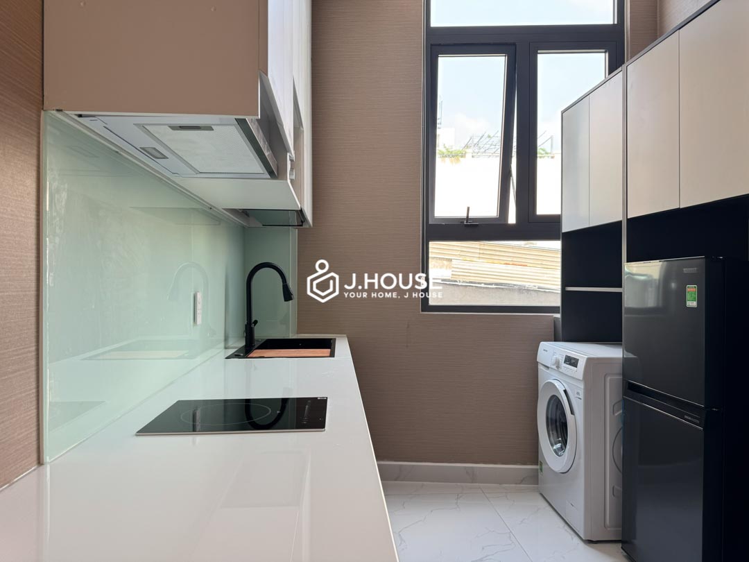 Modern Studio with Private Washer and Window - Nam Bo Apartment-5