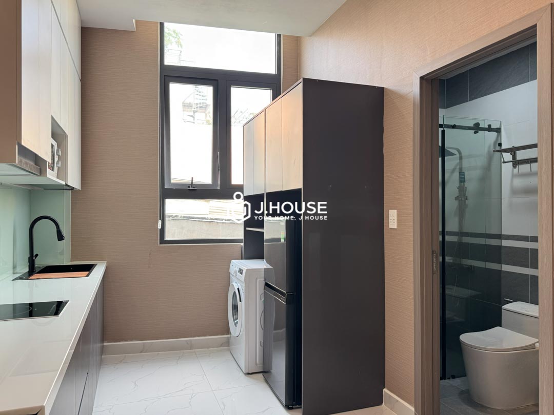 Modern Studio with Private Washer and Window - Nam Bo Apartment-8