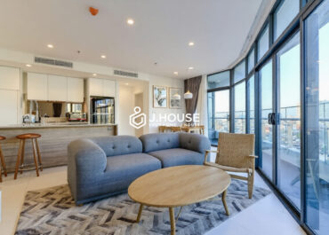 Modern and pacious 2br apartment for rent at City Garden Binh Thanh, HCMC