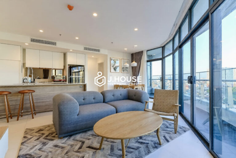 Modern and pacious 2br apartment for rent at City Garden Binh Thanh, HCMC