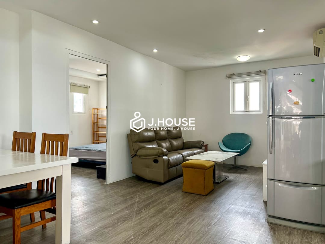 Rent 1br rooftop apartment at Lotus Apartment Thao Dien, HCMC