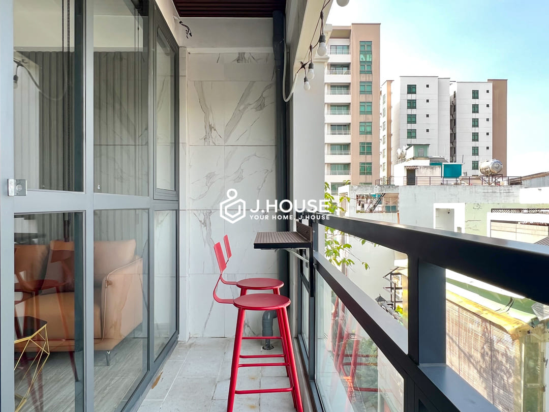 Roofftop 1br apartment at HanLong Apartment, District 1, HCMC-1