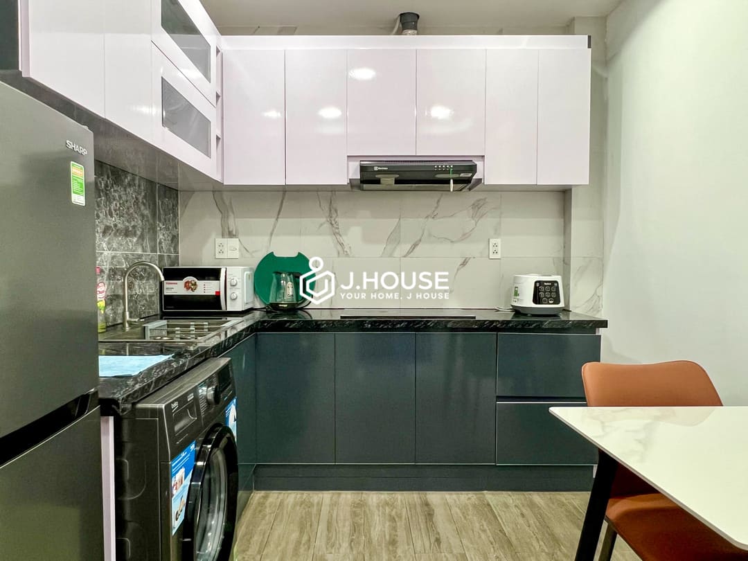 Roofftop 1br apartment at HanLong Apartment, District 1, HCMC-5