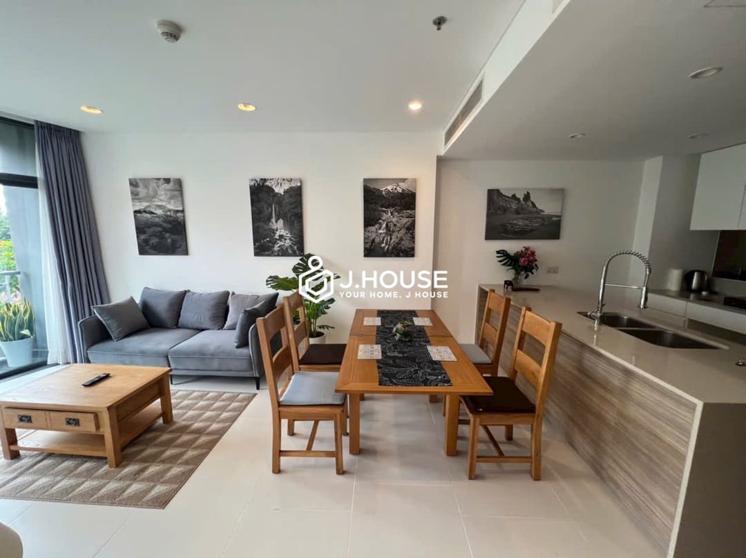 Spacious 1-br apartment for rent at City Garden Binh Thanh, HCMC