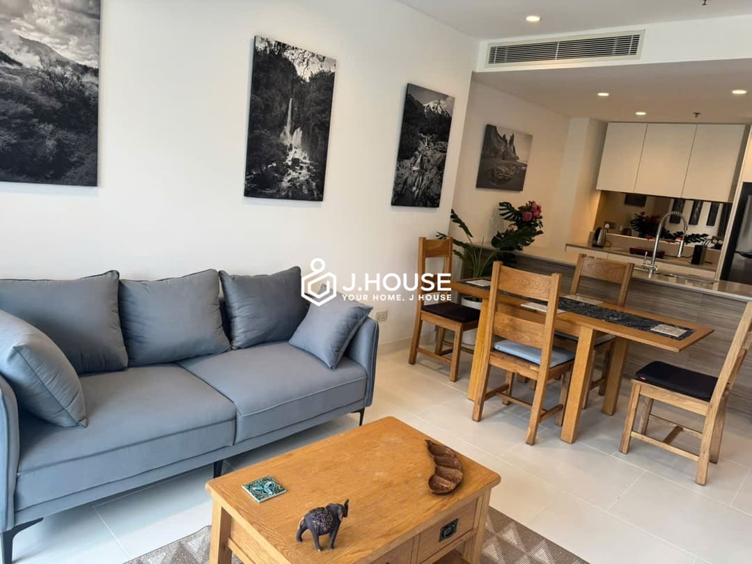 Spacious 1-br apartment for rent at City Garden Binh Thanh, HCMC