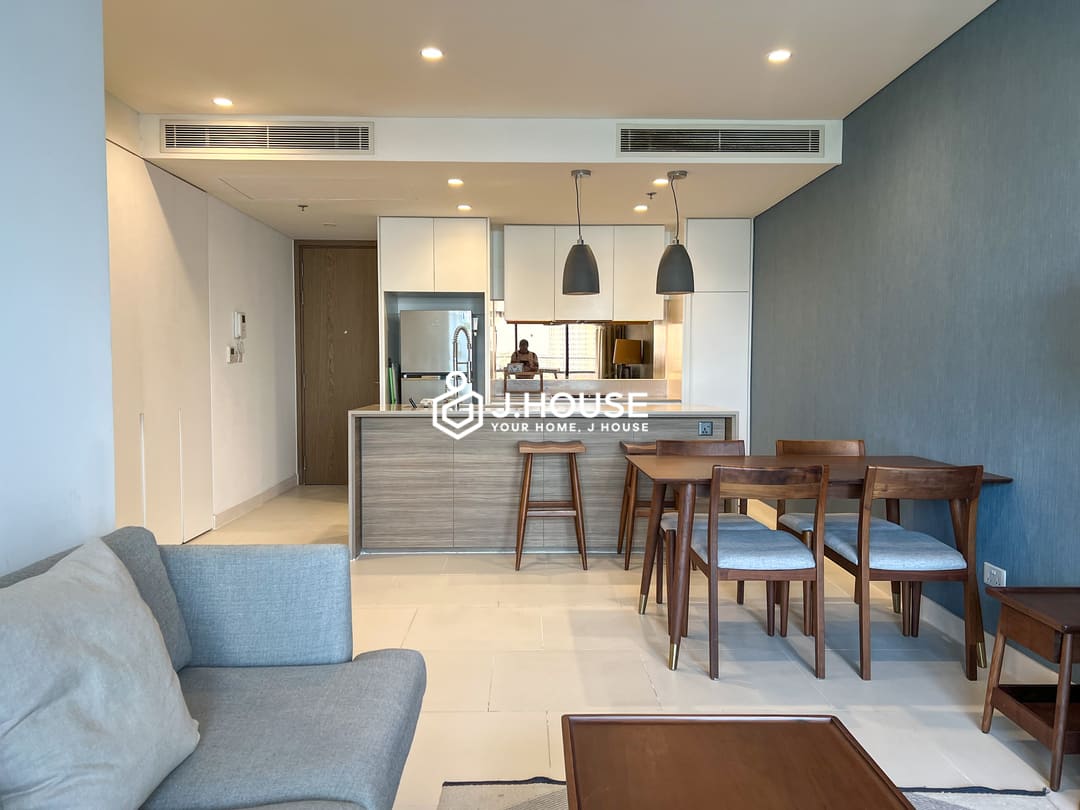 Spacious 1-br apartment for rent at City Garden Binh Thanh, HCMC