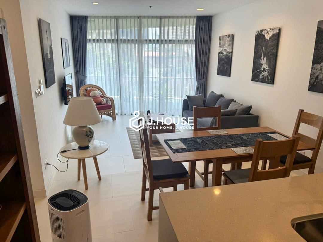 Spacious 1-br apartment for rent at City Garden Binh Thanh, HCMC