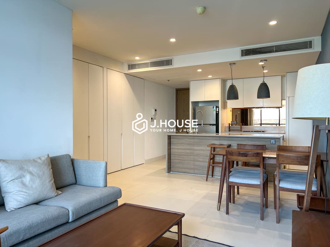 Spacious 1-br apartment for rent at City Garden Binh Thanh, HCMC