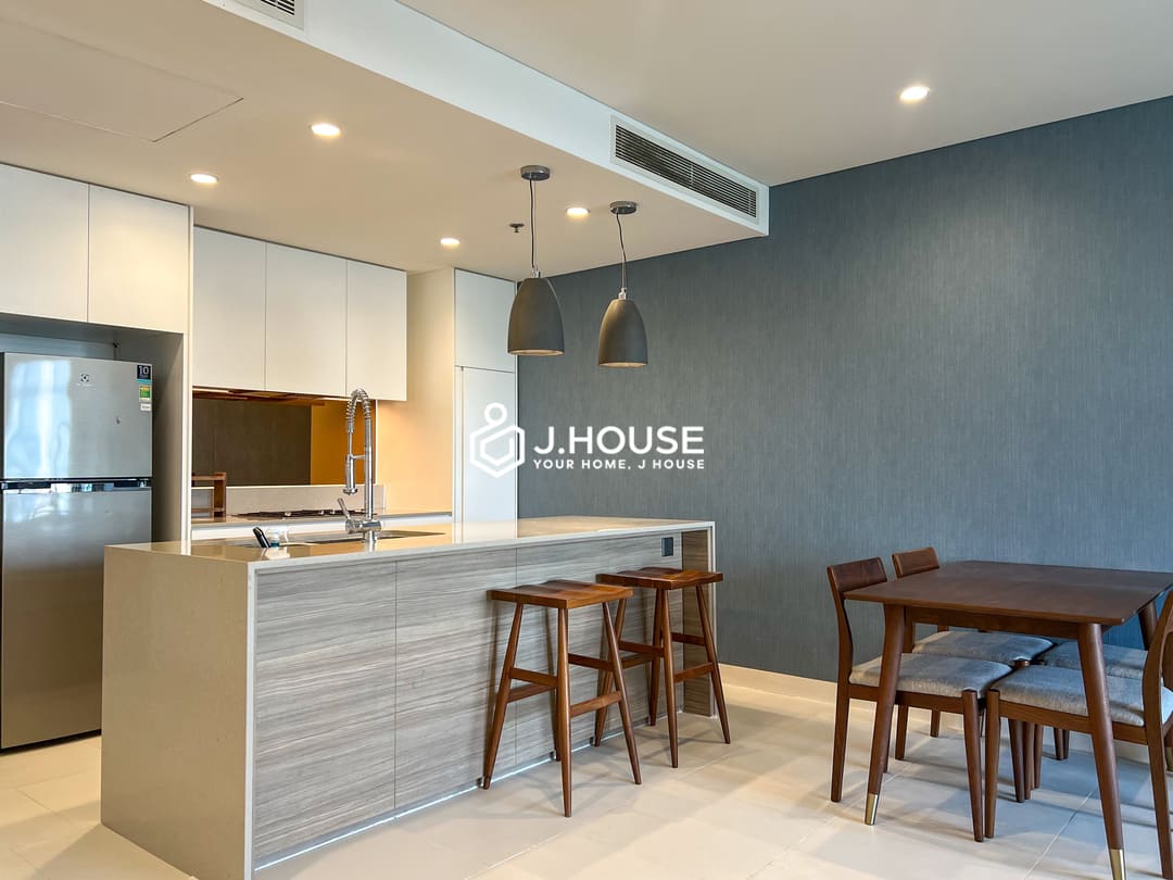 Spacious 1-br apartment for rent at City Garden Binh Thanh, HCMC