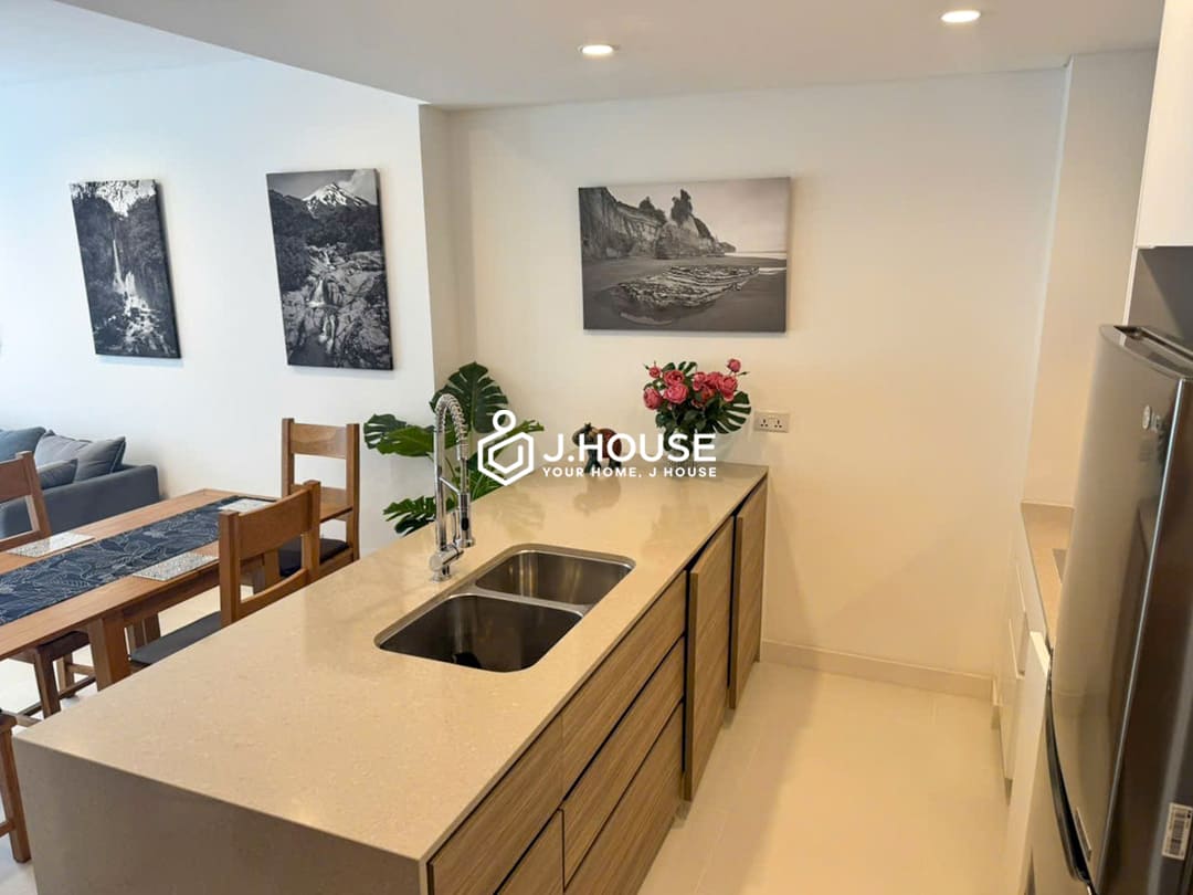 Spacious 1-br apartment for rent at City Garden Binh Thanh, HCMC