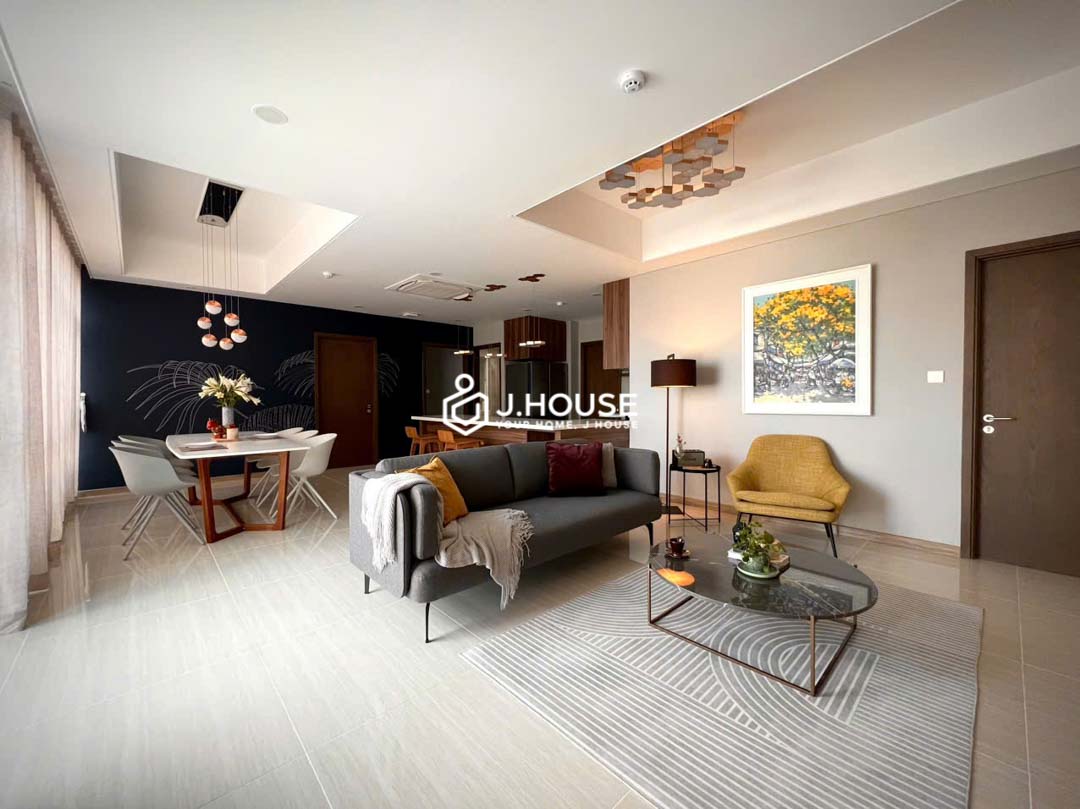 Spacious 3-Bedroom Serviced Apartment in D2 at Luxone Little Thao Dien-2
