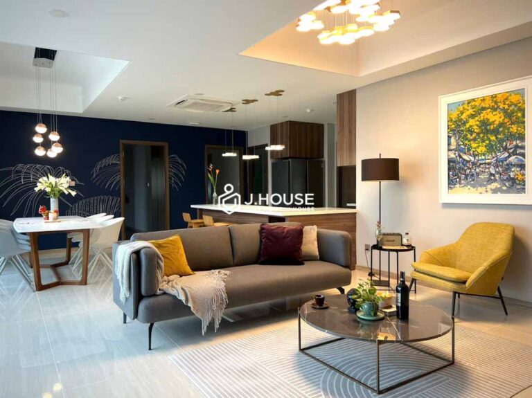 Spacious 3-Bedroom Serviced Apartment in D2 at Luxone Little Thao Dien