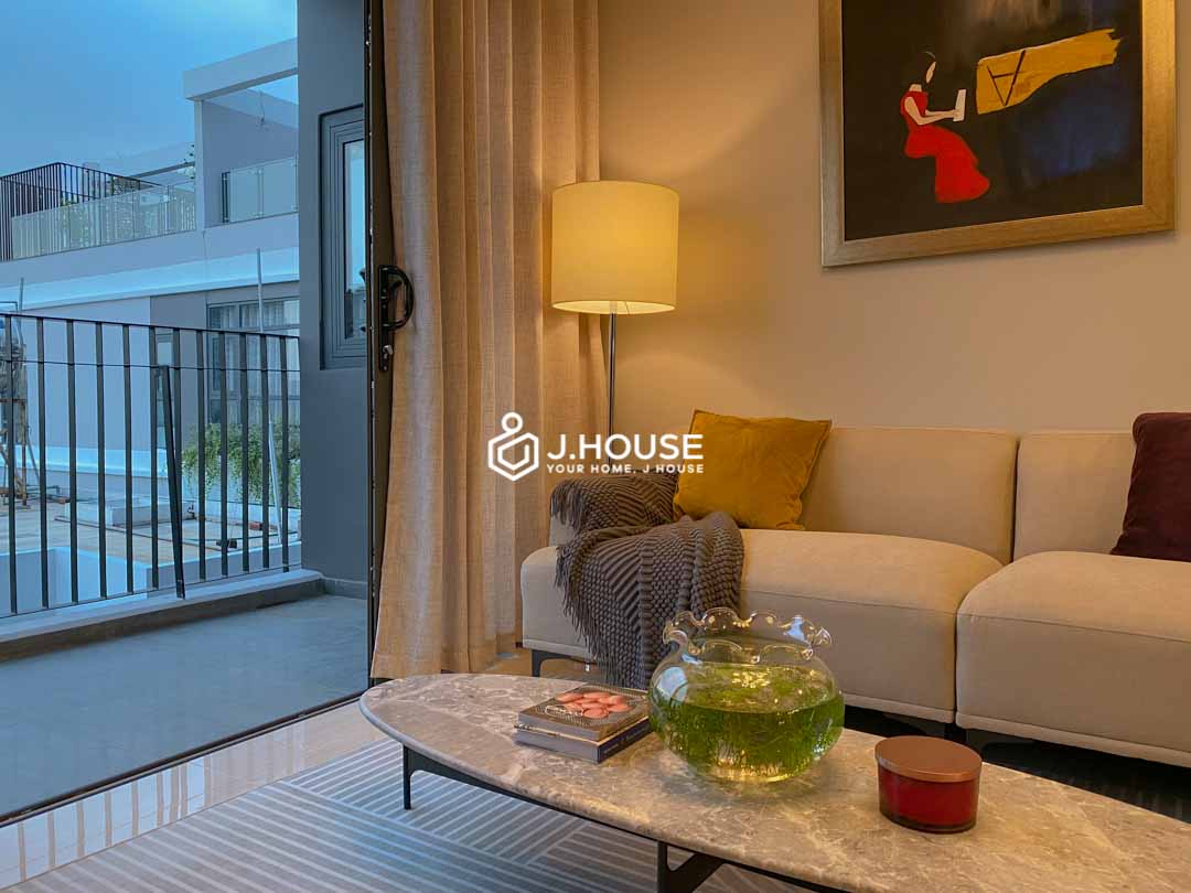 Spacious 3BR Apartment for Rent with Gym Pool at Luxone Little Thao Dien-0