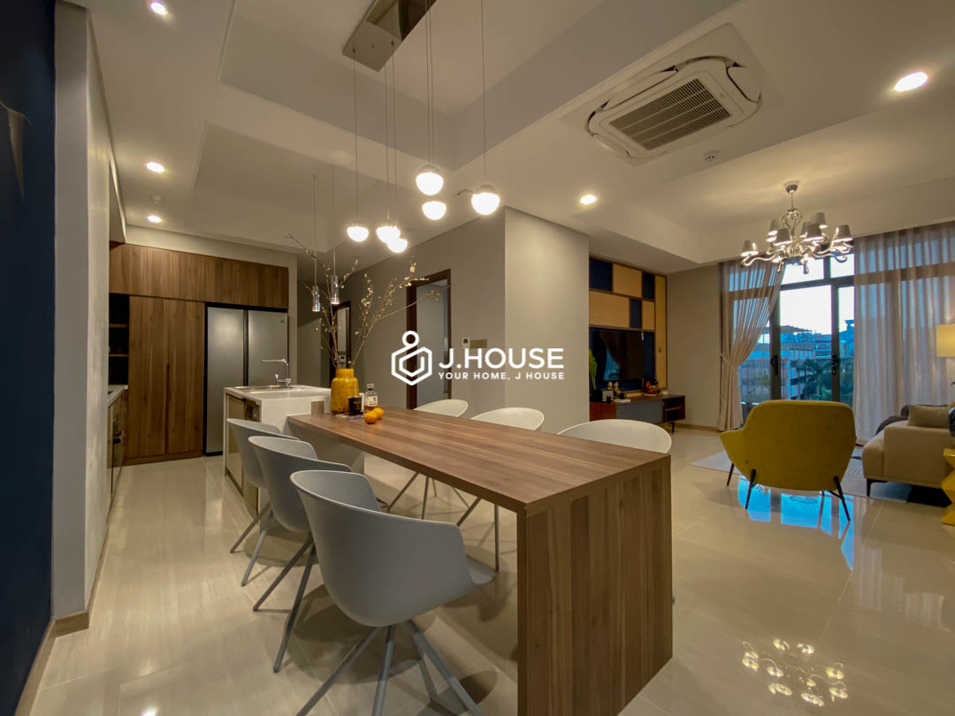 Spacious 3BR Apartment for Rent with Gym Pool at Luxone Little Thao Dien