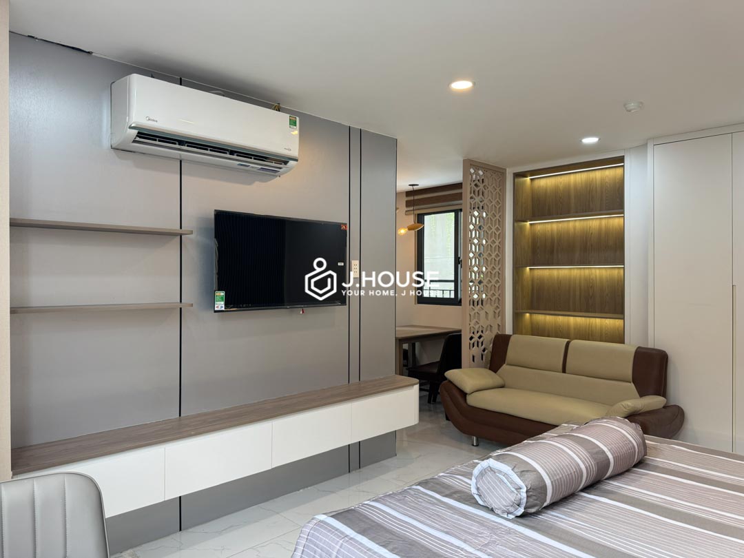 Spacious & Bright Studio for Rent in Tan Binh District - Nam Bo Apartment-3