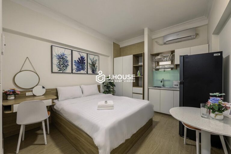 Studio Serviced Apartment for Rent in Binh Thanh - HThome