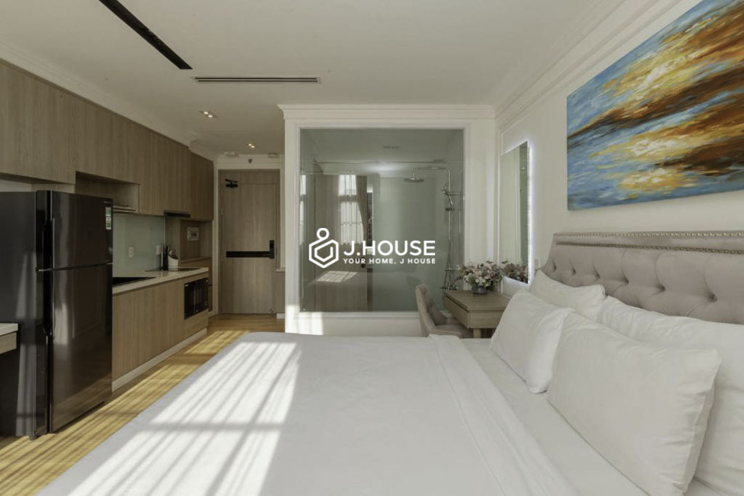 Studio with Bathtub for Rent in Phu Nhuan at S Home Apartment by DDH-4