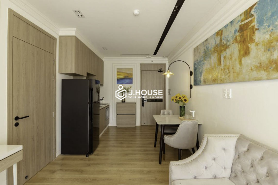 Stunning 1BR for Rent with Bathtub at S Home Apartment by DDH in Phu Nhuan-1