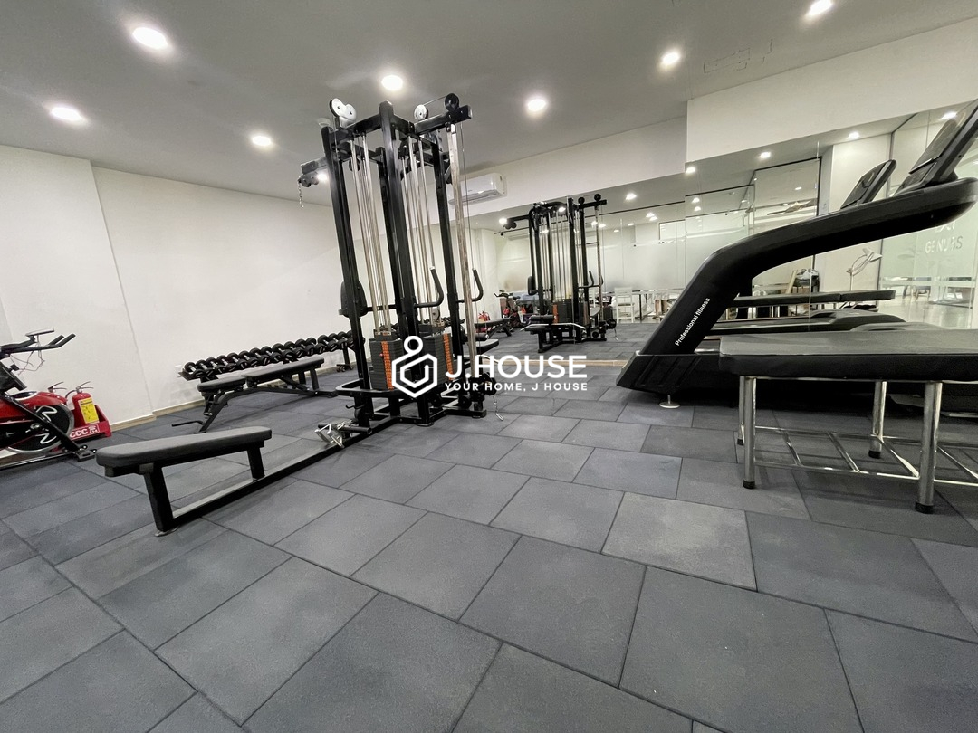 pool and gym at Genuss Apartment, Thao Dien